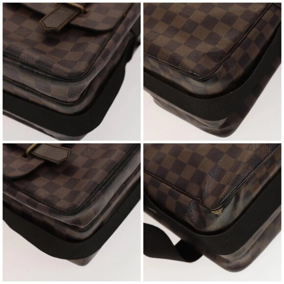 LOUIS VUITTON Damier Ebene Broadway Shoulder Bag N42270 LV Auth bs27810 - Picture 14 of 16